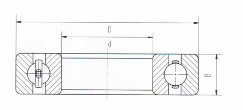 0類深(shen)溝球軸承-6203（203）-鷹牌軸(zhóu)承